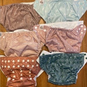 Mama Koala 2.0 Pocket Cloth Diapers with Bamboo Inserts